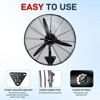 Winado 26-inch 4 Speed High Velocity Wall Mount Fan - 4 of 4