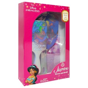 Disney Princesses Spa Set with Hair Brush and Hand Mirror Featuring Jasmine Ages 3+ - 1 of 4