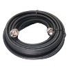 Tram® 200-Watt Broad-Band Scanner 25 MHz to 1,300 MHz Super Discone Stainless Steel Base Antenna with 50-Ft. 8X-Type Cable in Silver - 3 of 4
