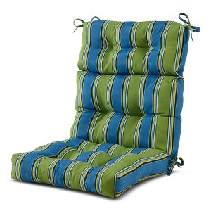 Kensington Garden 24"x22" Outdoor High Back Chair Cushion - 1 of 4