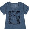 - Pokémon - Pikachu Pattern Graphic Short Sleeve Fleece Dress - 2 of 4