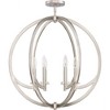 Quoizel Lighting Orion 6 - Light Semi-Flush Mount in  Brushed Nickel - 2 of 4