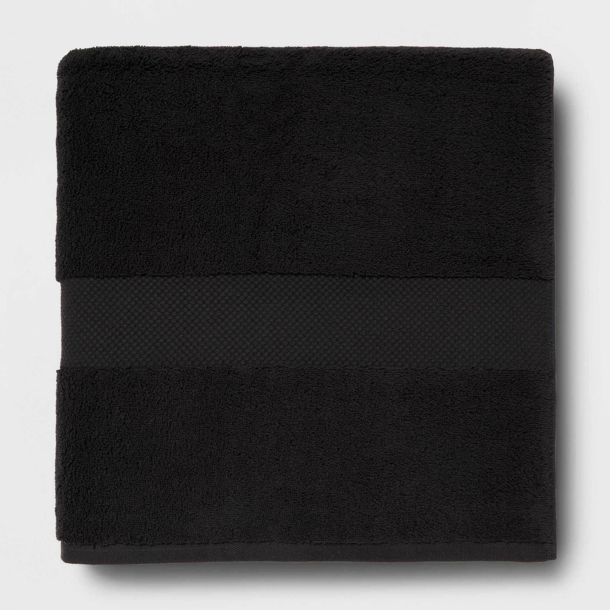 Performance Plus Oversized Bath Towel Black - Threshold™