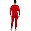 Intimo Men's Classic Silk Long John Adult Pajama Set Top and Bottom - 2 of 4