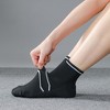 Anna-Kaci Men's 6pk Athletic Ankle Socks with Accents - 3 of 4