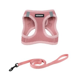 Voyager Step-In Air Cat Leash Harness Set - All Weather Mesh, Step In Vest Harness for Small and Large Cats by Best Pet Supplies - 1 of 4