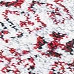 red/ivory