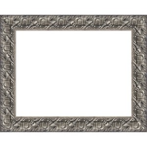 Amanti Art Silver Luxor Framed Dry Erase Magnetic Board - 1 of 4