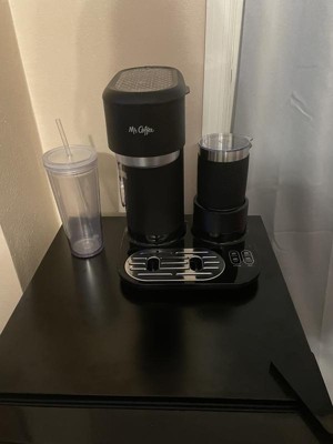 Mr. Coffee Latte Lux 4-in-1 Iced And Hot Single-serve Coffee Maker With One-touch Automatic Milk Frother : Target