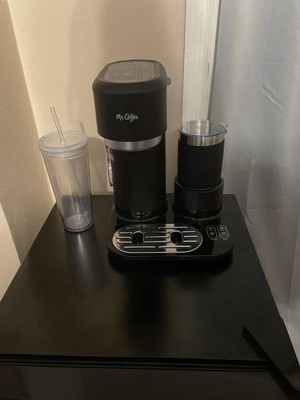 Mr. Coffee 4-in-1 Single-Serve Latte Iced and Hot Coffee Maker