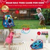 SWOOC Games - Shark Frenzy | 2-in-1 Bean Bag Toss Game for Kids | 5-Second Setup | Toddler Party Games For Kids 3-5 | Toddler Outdoor Games for Kids - 2 of 4