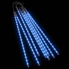 vidaXL Meteor Lights 8 pcs 2 ft Blue 288 LEDs Indoor Outdoor - 2 of 4