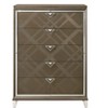 Skylar Dark Champagne Finish Chest - 4 of 4