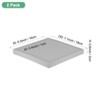 Unique Bargains Ceramic Durable Indoor Decorative Plant Saucer 2 Pcs - 2 of 4