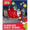 Dr. Airblown Grinch and Max Sleigh 155 in. Inflatable - 3 of 3