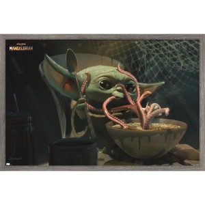 Trends International Star Wars: The Mandalorian Season 2 - Tentacles Framed Wall Poster Prints - 1 of 4