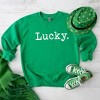 Simply Sage Market Women's Graphic Sweatshirt Lucky Typewriter - 3 of 3