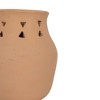 Southwest Cutout Vase Terracotta - 3 of 4