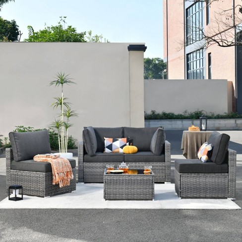 Venice 4 piece garden sofa set hotsell