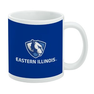 Eastern Illinois University Panthers Logo Ceramic Coffee Mug Novelty Gift Mugs for Coffee Tea and Hot Drinks 11oz White - 1 of 4