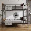 Hrinhom Twin Xl Over Twin Xl Metal Bunk Bed,Space-Saving Bed Frame,Convertible into 2 Separate Beds - 2 of 4