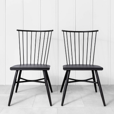 target black patio chairs