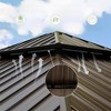 VisioGear Canopies and Gazebos, Gazebo with Double Roof Canopy, Gazebo Pavilion for Patio and Backyard, Brown, 168"*144"*120.12" - 4 of 4