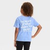 Grayson Threads Kids Big Girl Smile T-Shirt - Blue - 3 of 4
