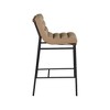 Meridian Furniture,Burke Tan Vegan Leather Bar Stool - 3 of 4