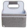 Munchkin Portable Diaper Caddy Organizer - Gray - image 3 of 4