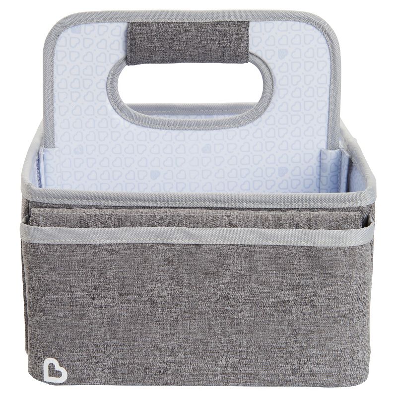 Munchkin Portable Diaper Caddy Organizer - Gray, 3 of 9