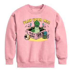 Boys' - Disney - Play With Me Graphic Long Sleeve Fleece Sweatshirt - 1 of 3