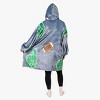 Tirrinia Women Printed Oversized Fleece Wearable Blanket Hoodie Sweatshirt Soft Cozy Gift Wife Woman - 2 of 4
