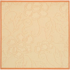 Courtyard CY2726 UV & Stain Resistant Non-Shedding Power Loomed Indoor/Outdoor Rugs - Safavieh - 1 of 4