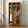 SUXXAN 8 Doors Metal Lockers for Employees School Office Gym Home Storage,15.75" D x 23.62" W x 72" H,Assembly Required - 3 of 4