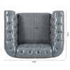 Sapphtopaz Couches for Living Room Sofa Sleeper Sofa with Rolled Arm and Tufted Backrest Sofa Bed Cloud Couch for Bedroom,Black - 4 of 4