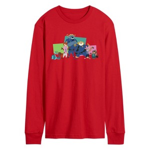 Men's - Zootopia - Nick, Judy, And Friends Long Sleeve Graphic T-Shirt - 1 of 3