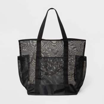 Mesh Tote Handbag - Shade & Shore™ Black