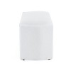 Sapphtopaz Storage Ottoman Teddy Ottoman Bench Upholstered Stool Vanity Stool with Storage Footstool for Living Room, Bedroom, Entryway - 4 of 4