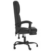 vidaXL Massage Reclining Office Chair - Black, Faux Leather - 2 of 4