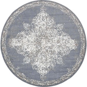 Unique Loom    Tuareg Medallion Area Rug - 1 of 4