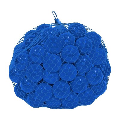 UpperBounce Crush Proof Plastic Trampoline Pit Balls 100pc - Blue