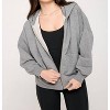 Women's Ibby Oversized Zip Hoodie - SPIRITUAL GANGSTER - 4 of 4