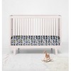 Bacati - Camo Blue Green Beige Navy 100 percent Cotton Universal Baby US Standard Crib or Toddler Bed Fitted Sheet - 4 of 4