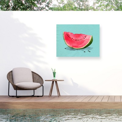 "Summer Watermelon I" Outdoor Canvas