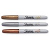 Sharpie 3pk Permanent Markers Fine Tip Metallic Gold/Silver/Bronze: Quick Drying, Durable, Water-Resistant, Art & Stationery - 2 of 4