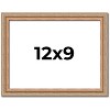 PosterPalooza | Photo Size Deco Brown Picture Frame - UV Acrylic, Foam Board Backing, Hanging Hardware - 2 of 4