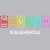 Adult Design By Humans Inclusion is Elemental Flag Rainbow Periodic Table By CyanidieTank Top - 2 of 2