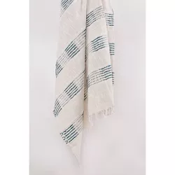 50"x60" Striped Throw Blanket - Rizzy Home
