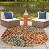 Unique Loom    Outdoor Modern Spark Area Rug - 3 of 4